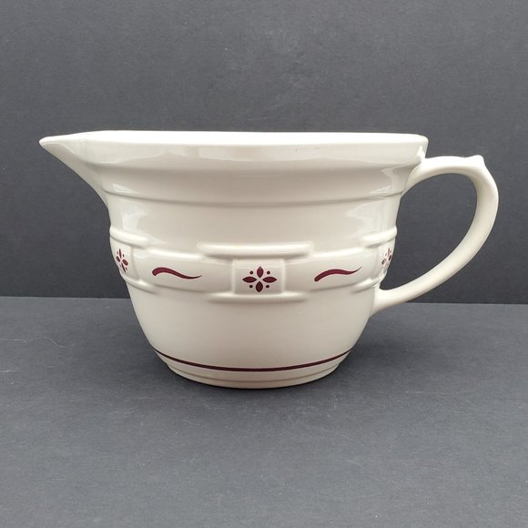 Longaberger Dining Longaberger Pottery Woven Traditions Red Large